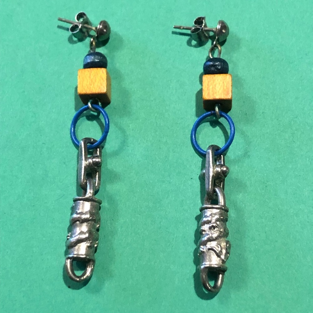Vintage Abstract Earrings